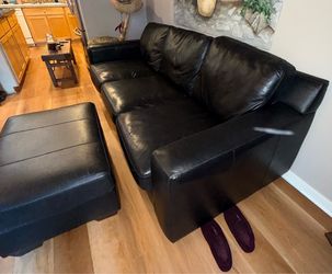 Couch and Ottoman