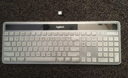 Logitech Bluetooth Keyboard - Solar Powered
