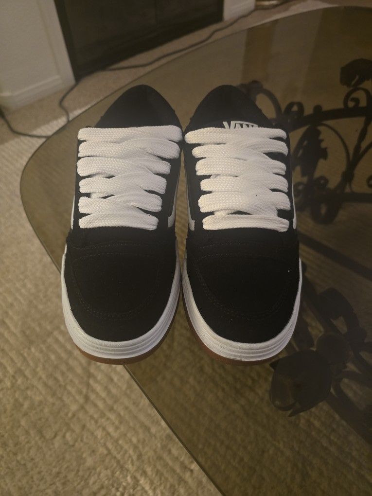 Vans Size 7.5 'Hylane' In Black 