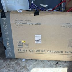 Heartland 4-in-1 Convertible Crib [Brown]