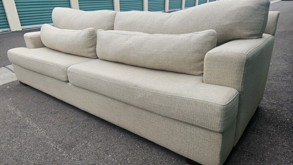 FREE DELIVERY!!! Z Gallerie 103" Sofa (BEIGE)
