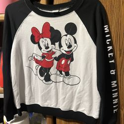 Pullover Mickey & Minnie Sweatshirt XXL