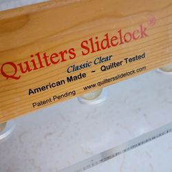 Quilters Sidelock 24 Inch Classic Clear American Made & Quilter Tested