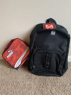 Boys brand new backpack and lunch box