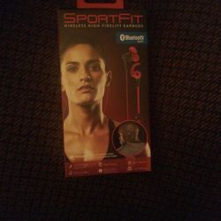 SPORTFIT WIRELESS HIGH- FIDELITY  EARBUDS 