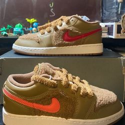 JORDAN 1 LOW TEDDY BEAR