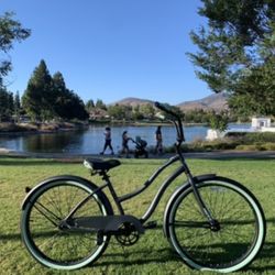 New 🌸 Ladies Beach Cruiser Bike Bicycle Standard Adult Size 26” Tires  Father’s Day 