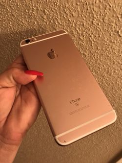 Rose gold iPhone 6S plus 128 GB