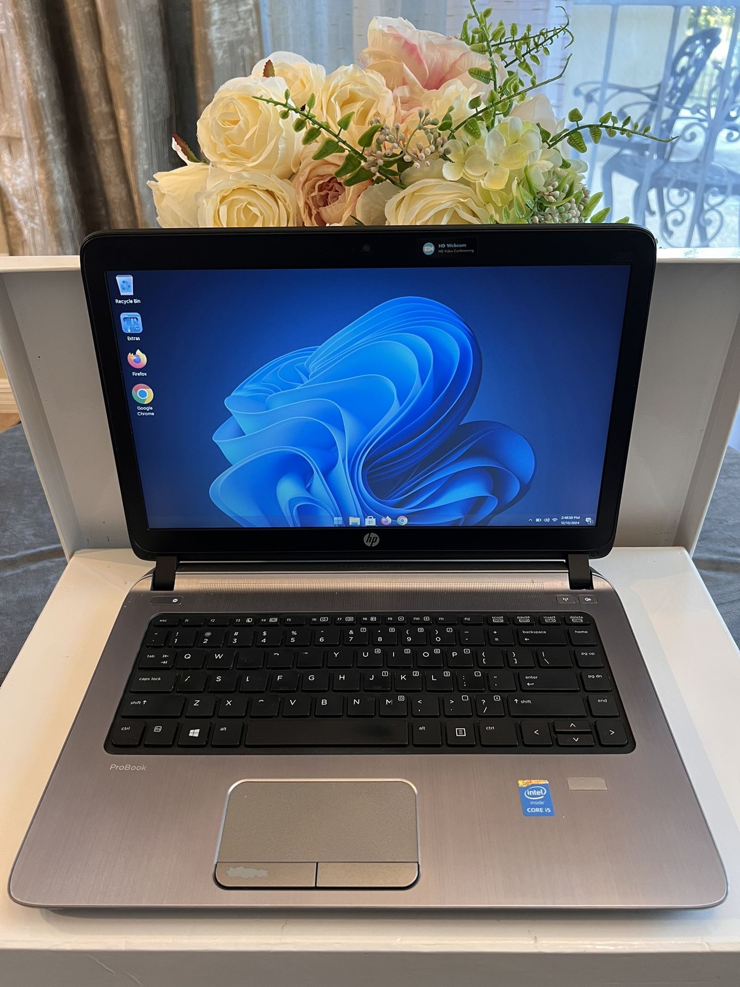 HP ProBook 440 G2 14” Laptop Intel i5 4th Gen 500GB HDD 8GB RAM Windows 11 and Office - $119