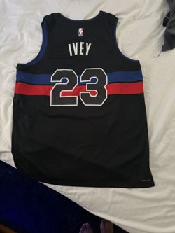 2X JADEN IVEY PISTONS JERSEY