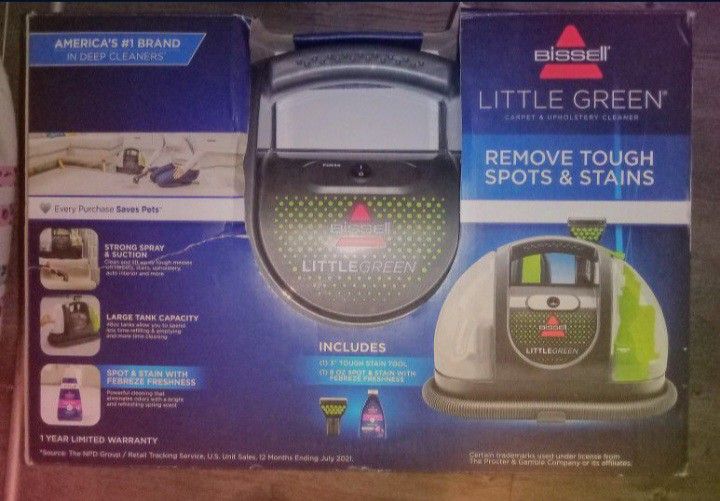 Bissell Little Green Carpet & Upholstery Cleaner For Sale