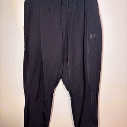 Nike Men XL Tech Pack Woven Pant Black Heavyweight Padded Insulated Fleece Snow