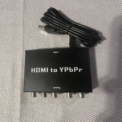 HDMI to Component Converter, HDMI to YPbPr Adapter Support 1080P/720p Compatible