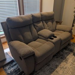 Fabric Recliner (2 seat)