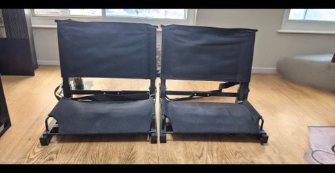 Bleacher Chairs
 $40 for pair. Foothills/Fortuna road