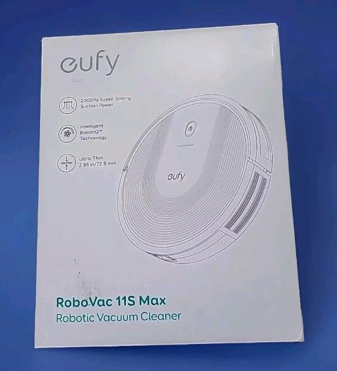 Eufy Robo Vac 11S Max, Ultra Thin, Super Strong Suction, Intelligent BoostIQ.