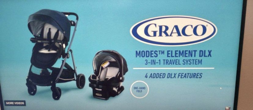 Graco Modes Element DLX 3-IN-1 Travel System 