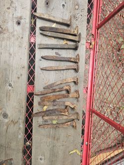 Railroad spikes