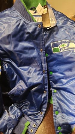 Seattle seahawks starter jacket (sz L) brand new