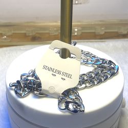 Stainless Steel  chain  60cms long x 11 mm 