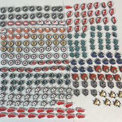 New NHL Hockey teams  croc shoe charms bulk lot of over 250