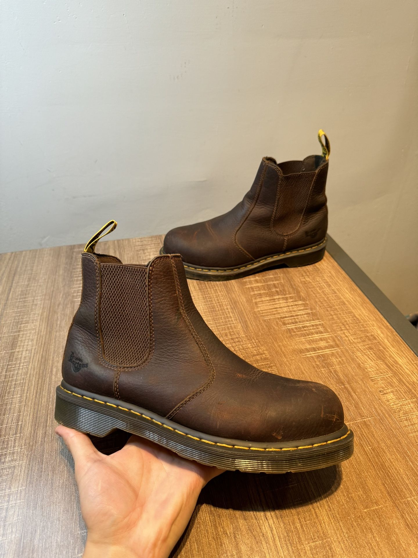Martens Fellside Chelsea Dr Martens Steel Toe Chelsea Boots