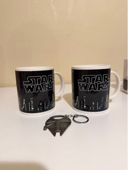 Brand New Star Wars Coffee Cups – Matching Mug Set