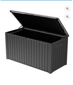 Brand new outdoor storage box 170 gallon price firm