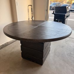 Circle Table With 4 Chairs