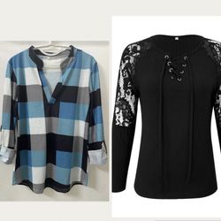 2-Elegant Blouses*Brand New*