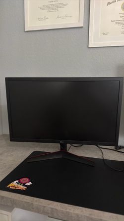 Lg 144 Hz 1ms Gaming Monitor 27inch