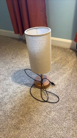 Touch Lamp With Clock