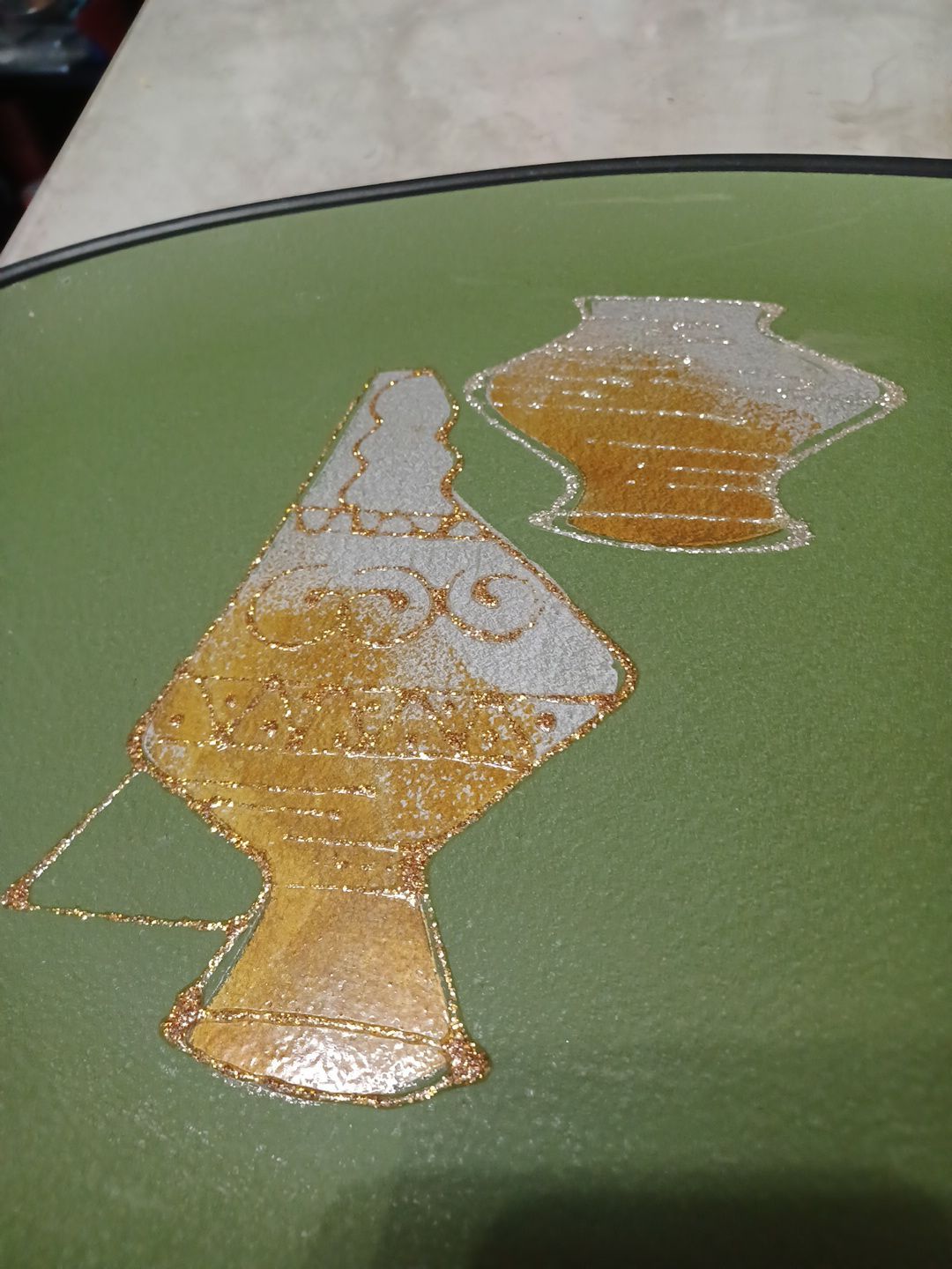 Vtg. 1960 Mid Century Norman's Japanese Tray