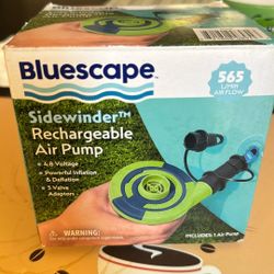 Bluescape Sidewinder Rechargeable Air Pump