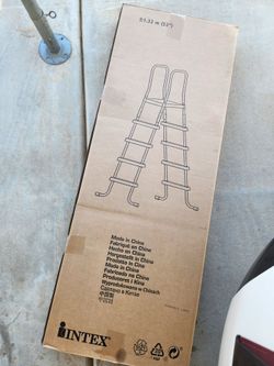 Pool ladder 52 inch tall $75 firm