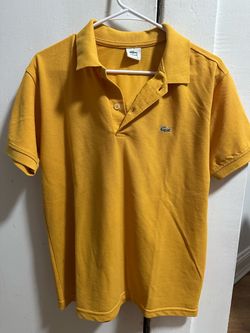 Men’s Lacoste Yellow Polo Shirt Size L