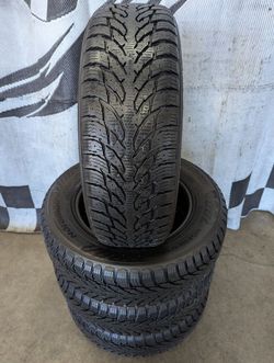 225/65r17 "Nubby New" Nordmann 9 SUV studless winter snow tires