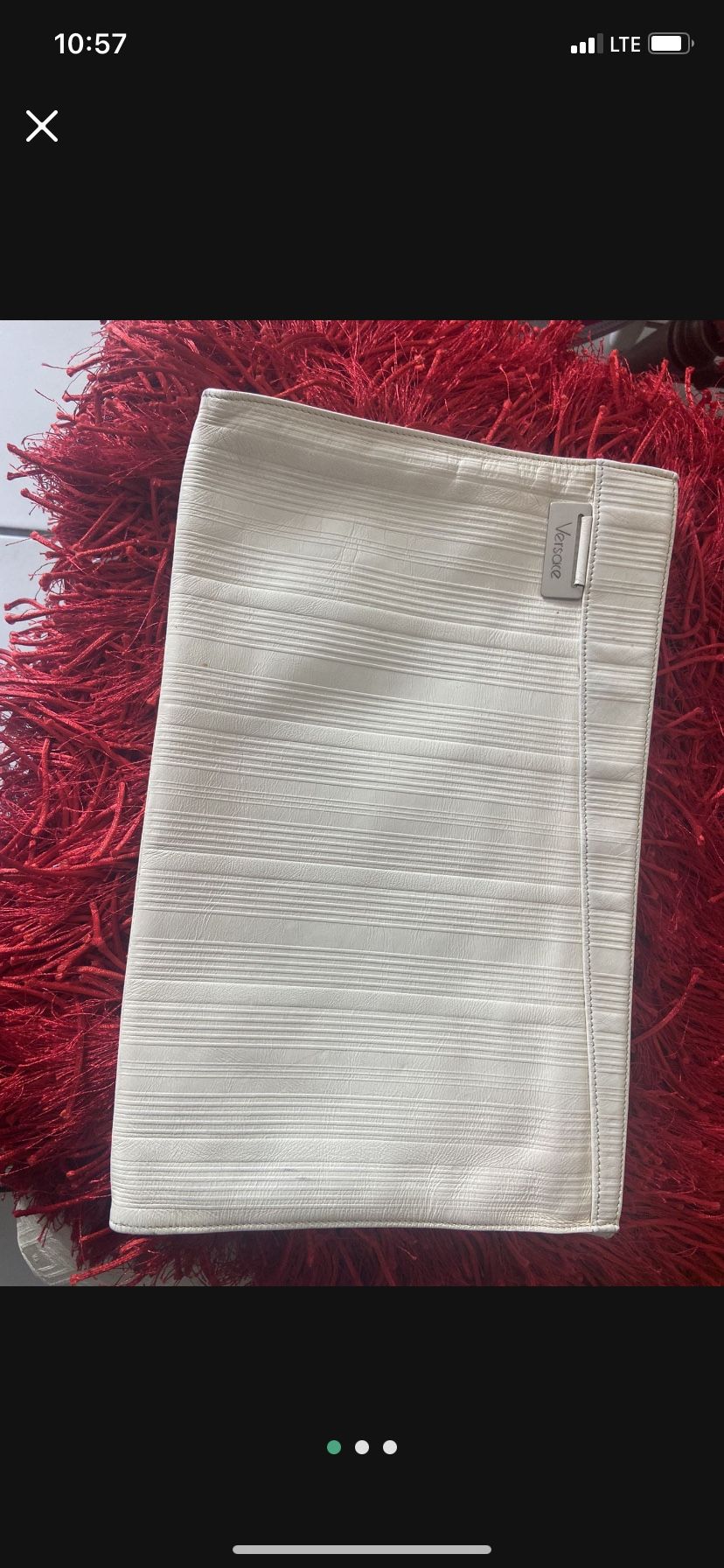 Versace Leather bag ( Vintage ) New