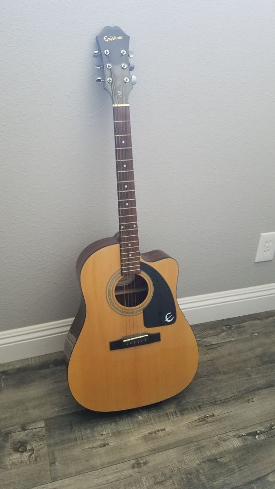 Epiphone AJ100ce acoustic electric guitar