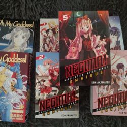 Omnibus lot of manga  books, Oh my Goodness and Negima!