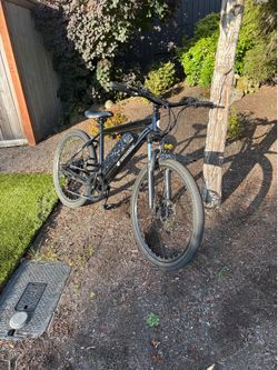 Isinwheel m10 e-bike  black modded and in good condition (see description)