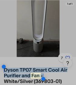 Dyson TP07 Smart Cool Air Purifier and Fan -