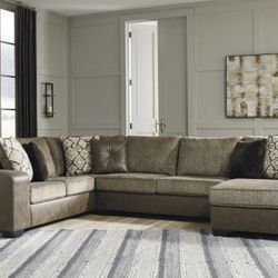 Abalone Chocolate RAF Sectional

