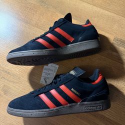 Adidas Busenitz Pro Black Red Gum