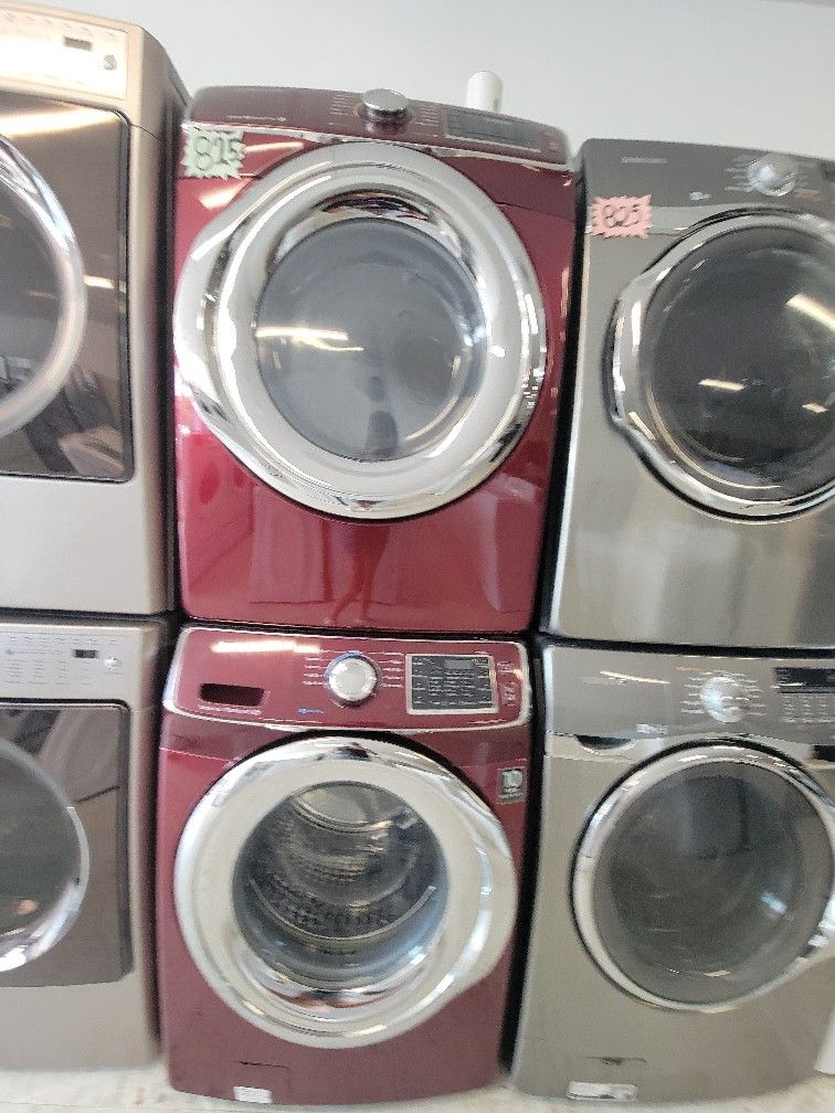 Samsung Front Load Washer And Electric Dryer Set Used In Good Condition With 90day's Warranty 