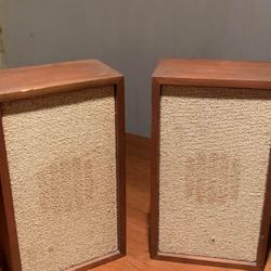 Vintage KLH Model 12 Speakers- Walnut Bookshelf Pair