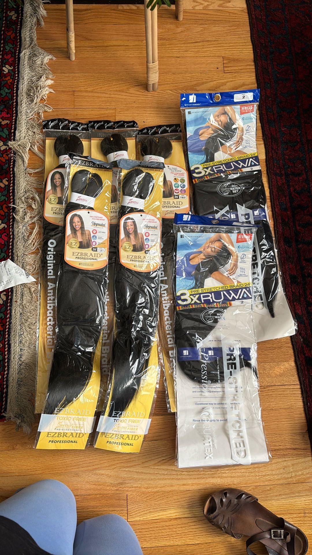 Free Braid Extension Packs