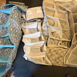 Closet organizers set