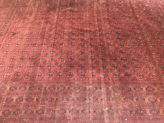 Hand made area rug