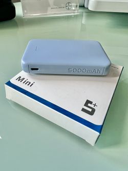 🔋 Mini 5000mAh Power Bank – Compact & Reliable
